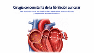 Una cirugía, dos objetivos: tratar la fibrilación auricular y reducir el riesgo de ictus